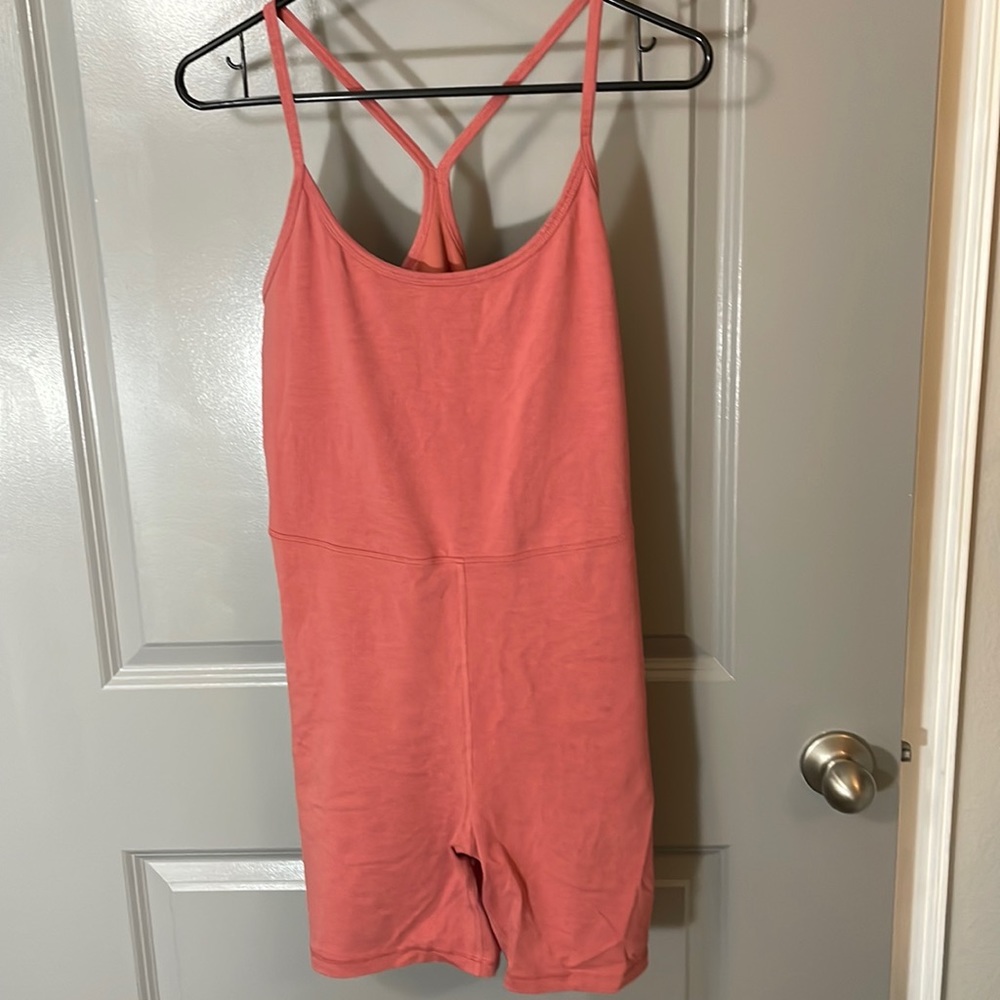 Coral Athletic Jumpsuit